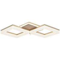 STROPNÉ LED SVIETIDLO KOOL - šampanská, Modern, kov/plast (62/31/9cm) - Mömax