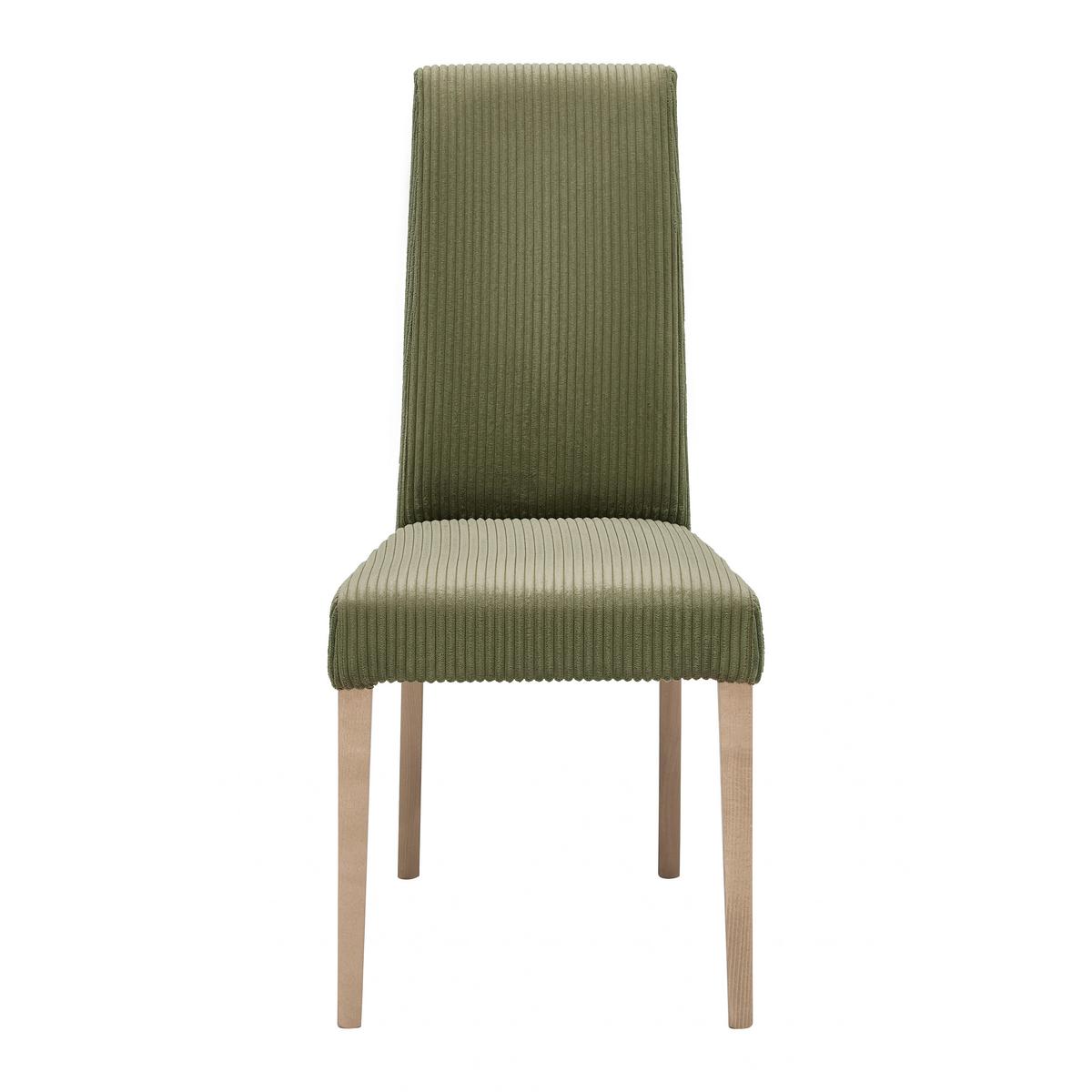 ŽIDLE ROKO - barvy dubu/zelená, Moderní, dřevo/textil (46/101/62cm) - Mömax