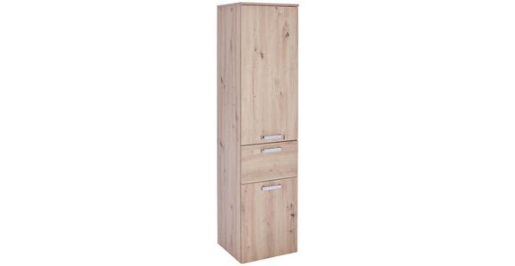 Hochschrank Fresh 240-C-04014 Hs - Weiß/Eiche Artisan, KONVENTIONELL, Holzwerkstoff (40/168,5/38,5cm) - Ondega