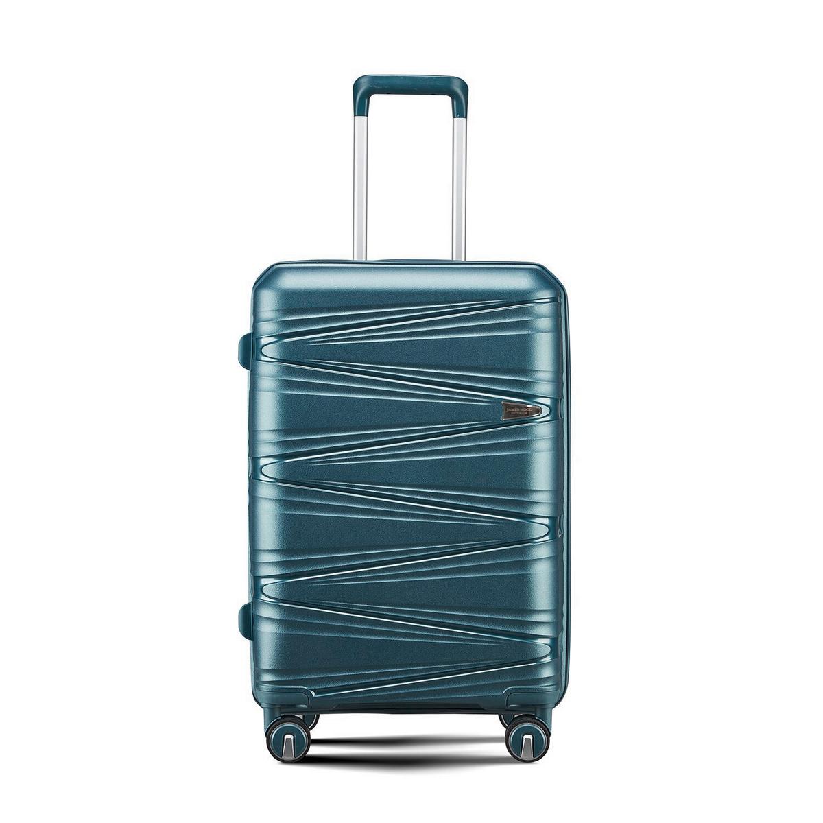 Reisekofferset Luna - Blau, Basics, Kunststoff/Textil - James Wood