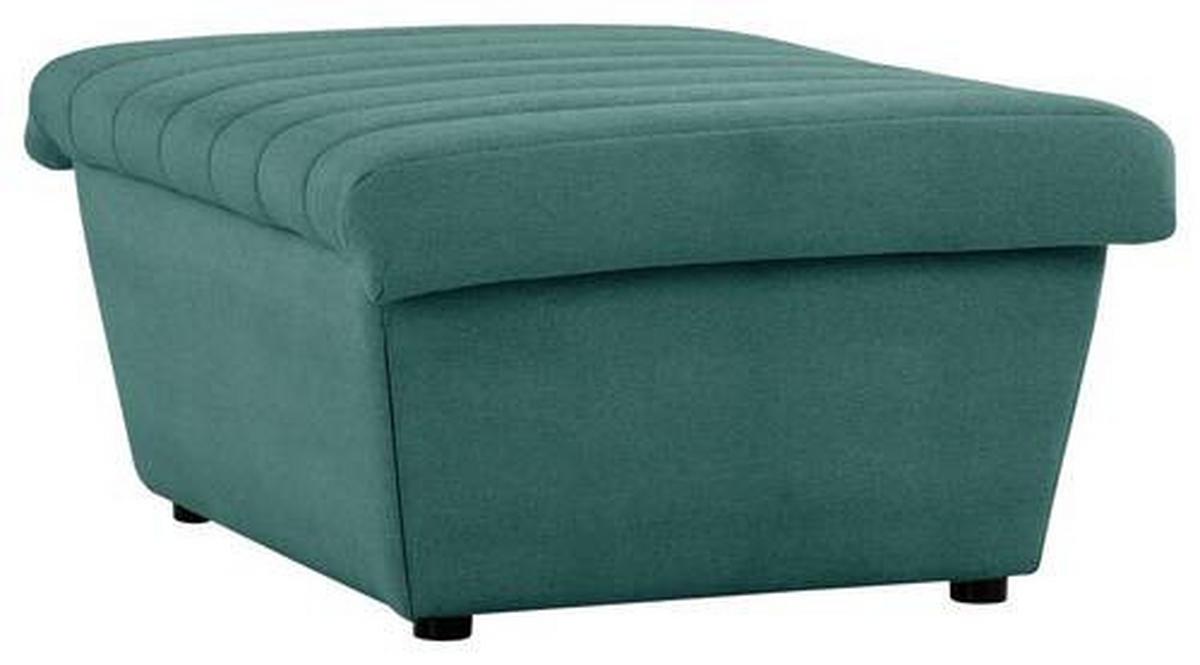 Hocker Looks Viii - Schwarz/Grün, Design, Textil (90/43/105cm) - LOOKS by W.Joop