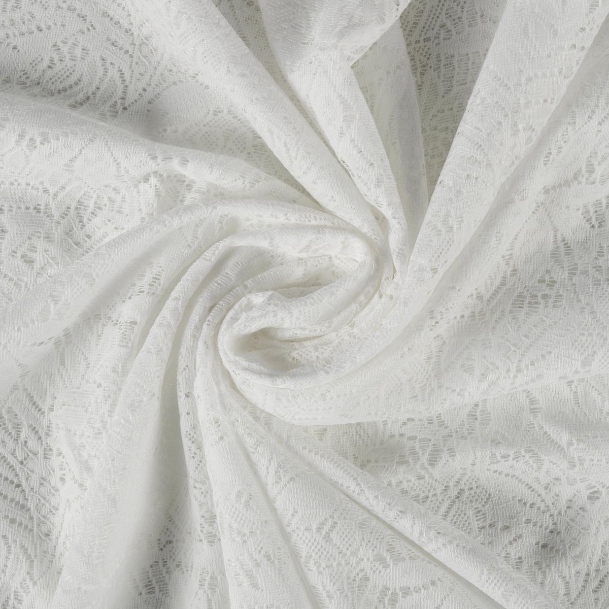 HOTOVÝ ZÁVĚS DALIA - bílá, Romantický / Rustikální, textil (140/245cm) - Modern Living