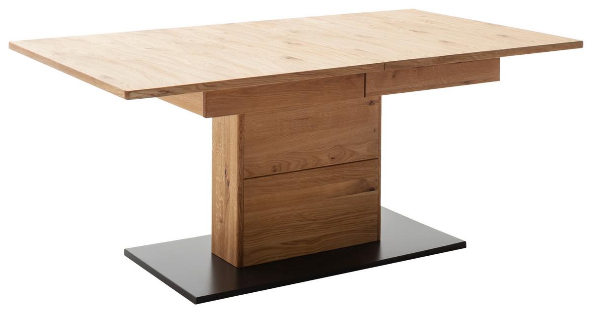 Esstisch Arezzo Wildeiche/anthrazit B: 100 Cm - Wildeiche/Anthrazit, Design, Holz/Holzwerkstoff (180/100/77cm) - MID.YOU