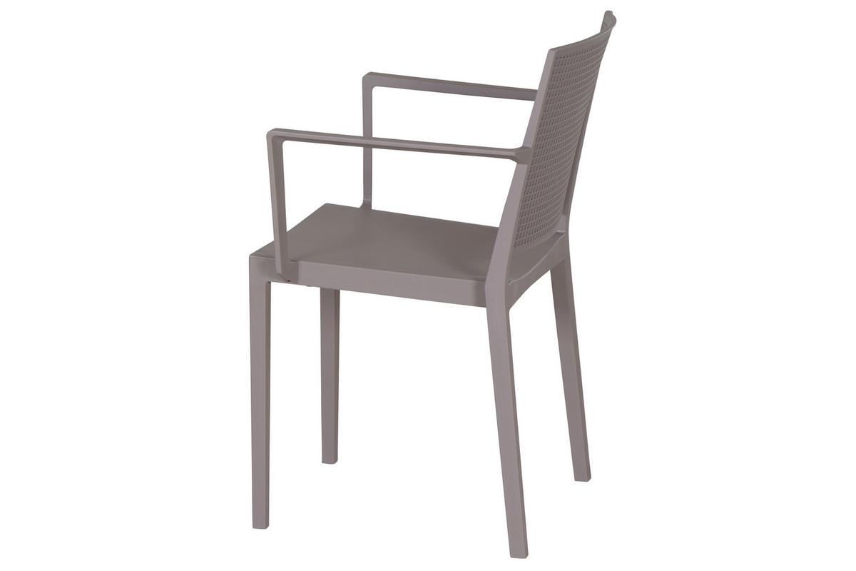 Stapelstuhl T20095 - Taupe, Basics, Kunststoff (46/80/56cm) - Siena Garden