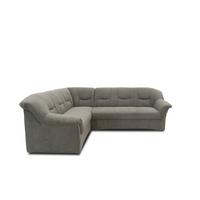 Ecksofa Sarafina Greige S: 190x240 Cm - Greige/Schwarz, KONVENTIONELL, Textil (190/240cm) - MID.YOU