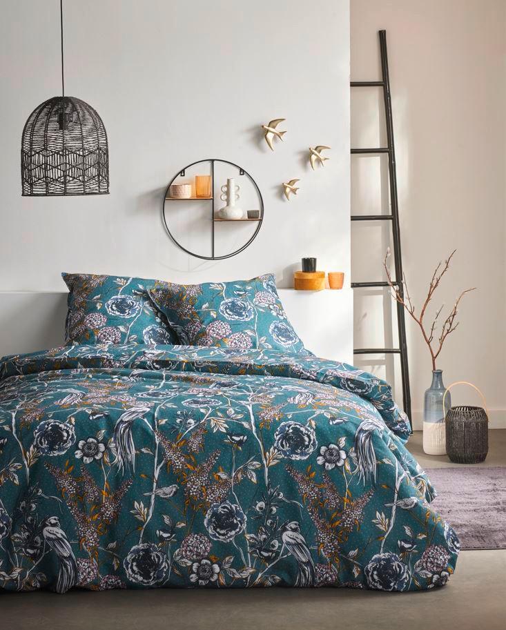 POSTEĽNÁ BIELIZEŇ QUILT COVER, 2x70/90 200/220cm - opálová, Modern, textil (200/220cm)