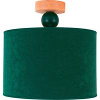 Deckenleuchte 3200153 Bolla Decken 30 -Grün - Waldgrün, Basics, Holz (30/30cm)