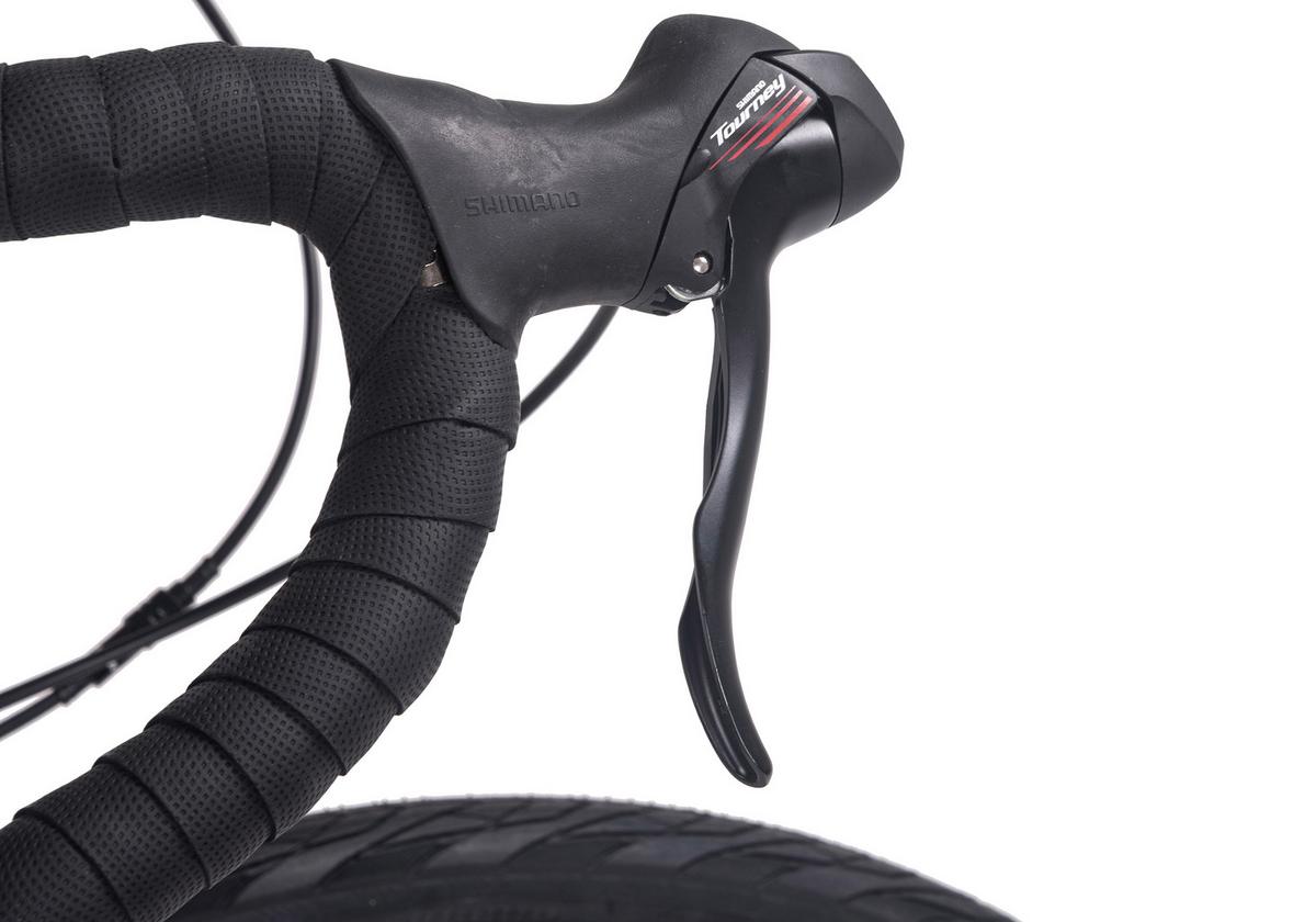 Gravelbike Rennrad 28" 308r - Grau, Basics, Metall (25/140/60cm)