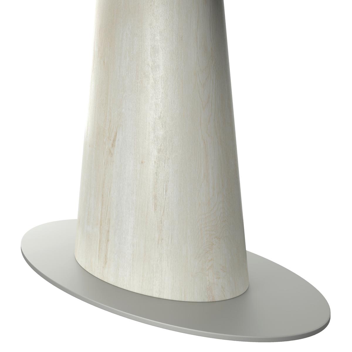 Jídelní stůl Thiago, š: 160 cm - krémová, Moderní, kov/kompozitní dřevo (160/76/90cm) - Bessagi Home