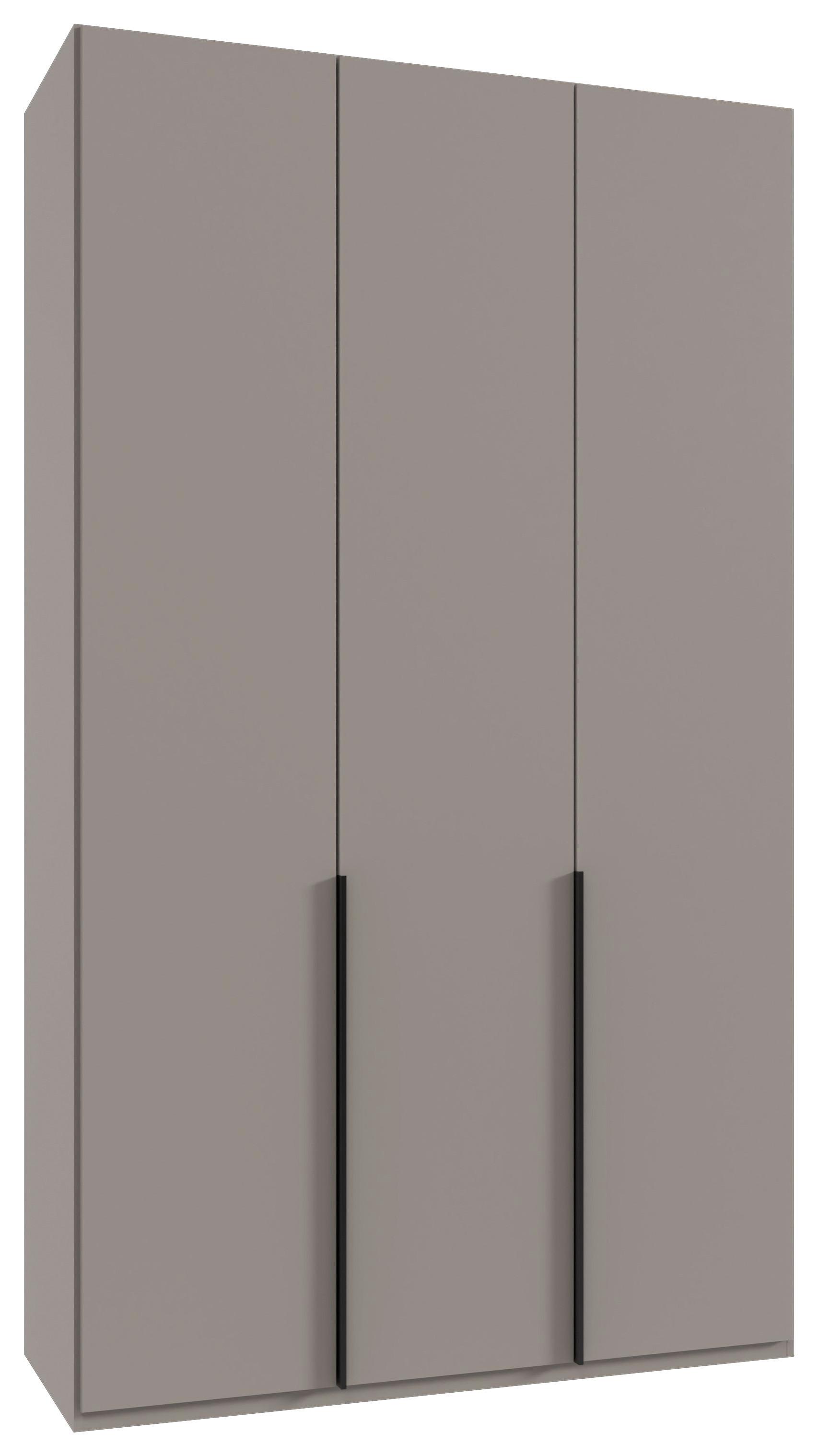 Drehtürenschrank New York Grau/Sahara B: 135 cm - Grau/Sahara, MODERN, Holzwerkstoff (135/236/58cm) - MID.YOU