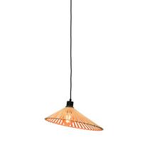 Hängeleuchte Bromo/h40/n - Naturfarben, Trend, Holz (40/11cm) - Good & Mojo