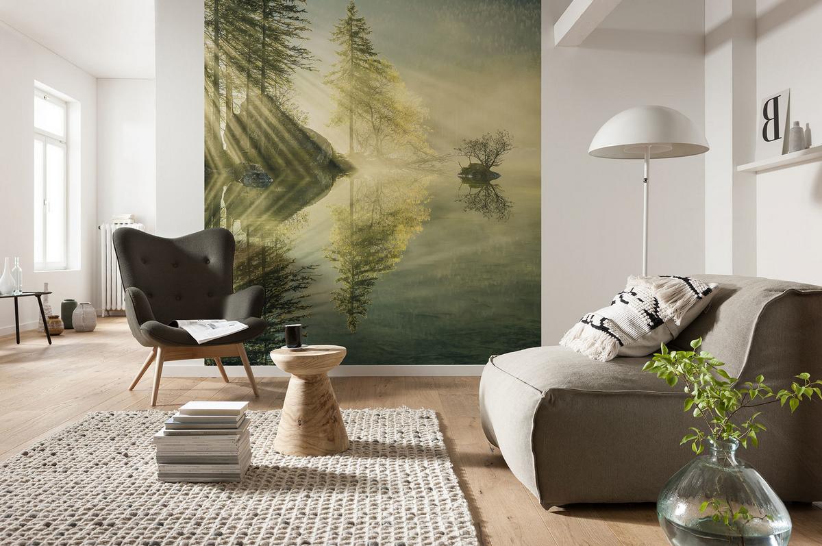 Vliestapete Grün - Natur (200/250cm)