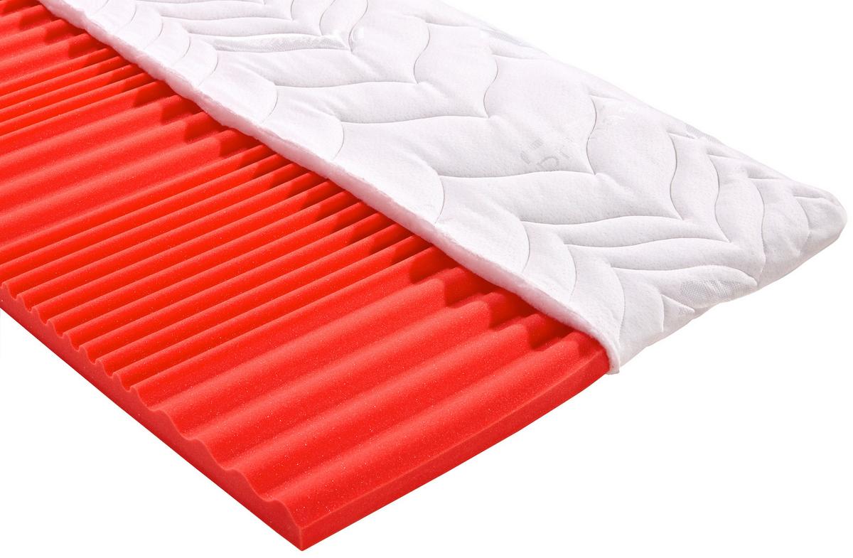 Vrchní matrace Aloe Vera BASIC 90x200x7cm, H2 - bílá, Konvenční, textil (90/200cm) - Primatex