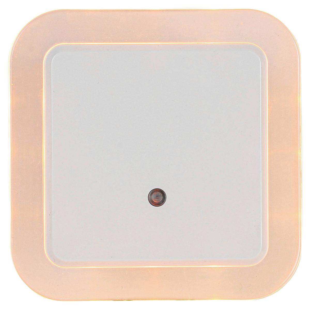 NOČNÉ SVETLO NIGHT - priehľadné/biela, Konventionell, plast (8,5/7/8,5cm) - Mömax