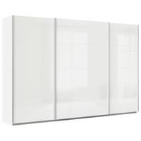 Schwebetürenschrank Feldkirch 315 Normalhöhe - Weiß Hochglanz/Weiß, MODERN, Holzwerkstoff (315/210/62cm)