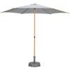 Sonnenschirm Sun Bht: 270x270x220 Cm Anthrazit - Anthrazit, MODERN, Textil/Metall (270/270/220cm) - Beldano