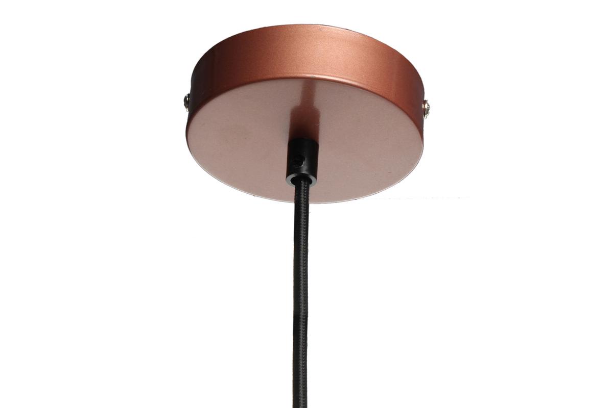 Hängeleuchte Terrific Riva Rosa - Rosa, Basics, Glas (18/18/27cm) - Kayoom