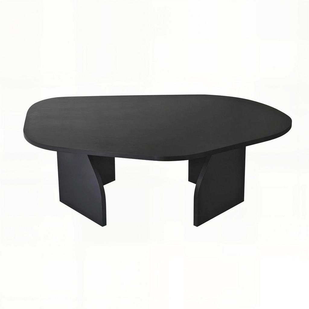 COUCHTISCH Schwarz B: 100cm
