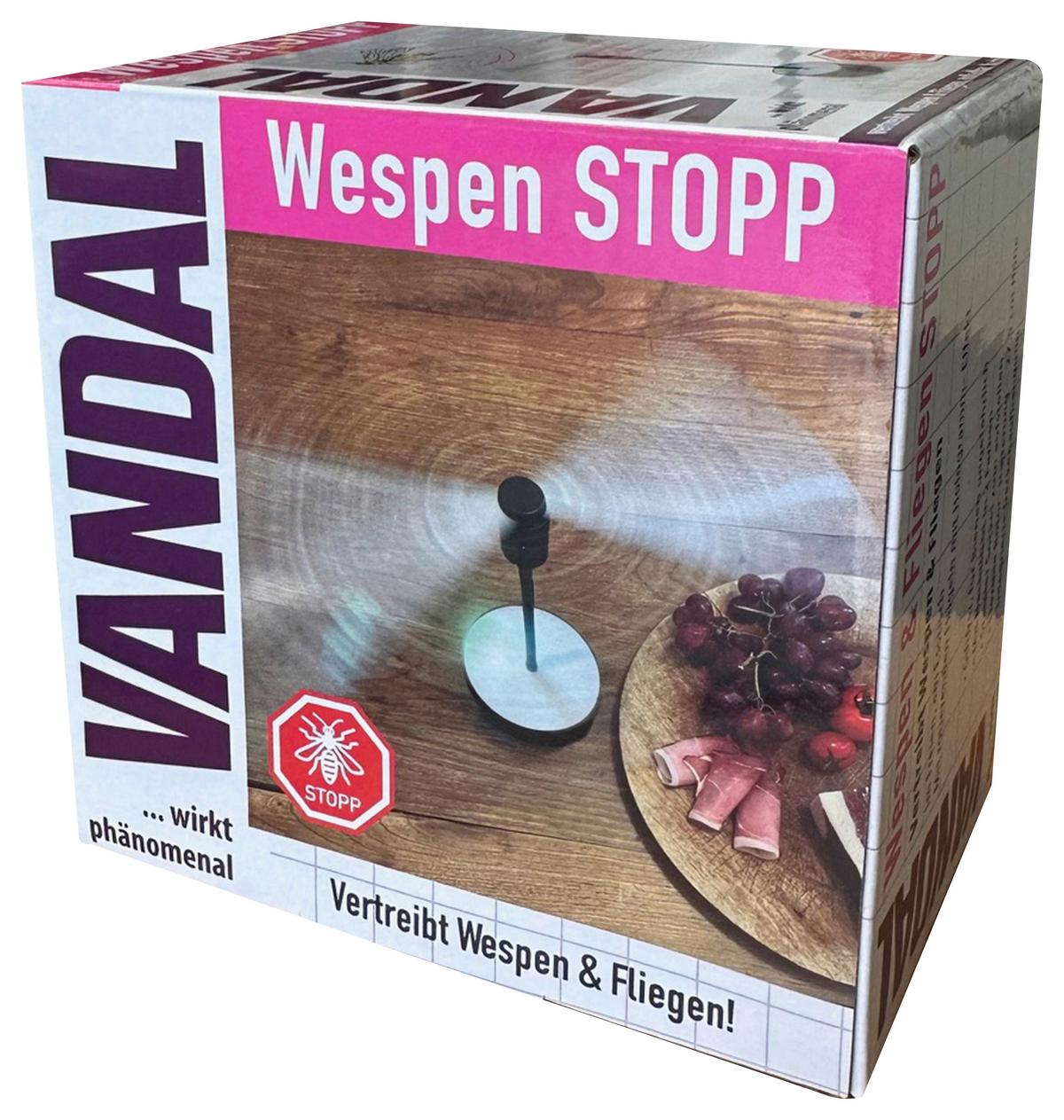 Wespenstopp/Fliegenwedler Schwarz - Schwarz, Basics, Kunststoff (36/28/11cm)