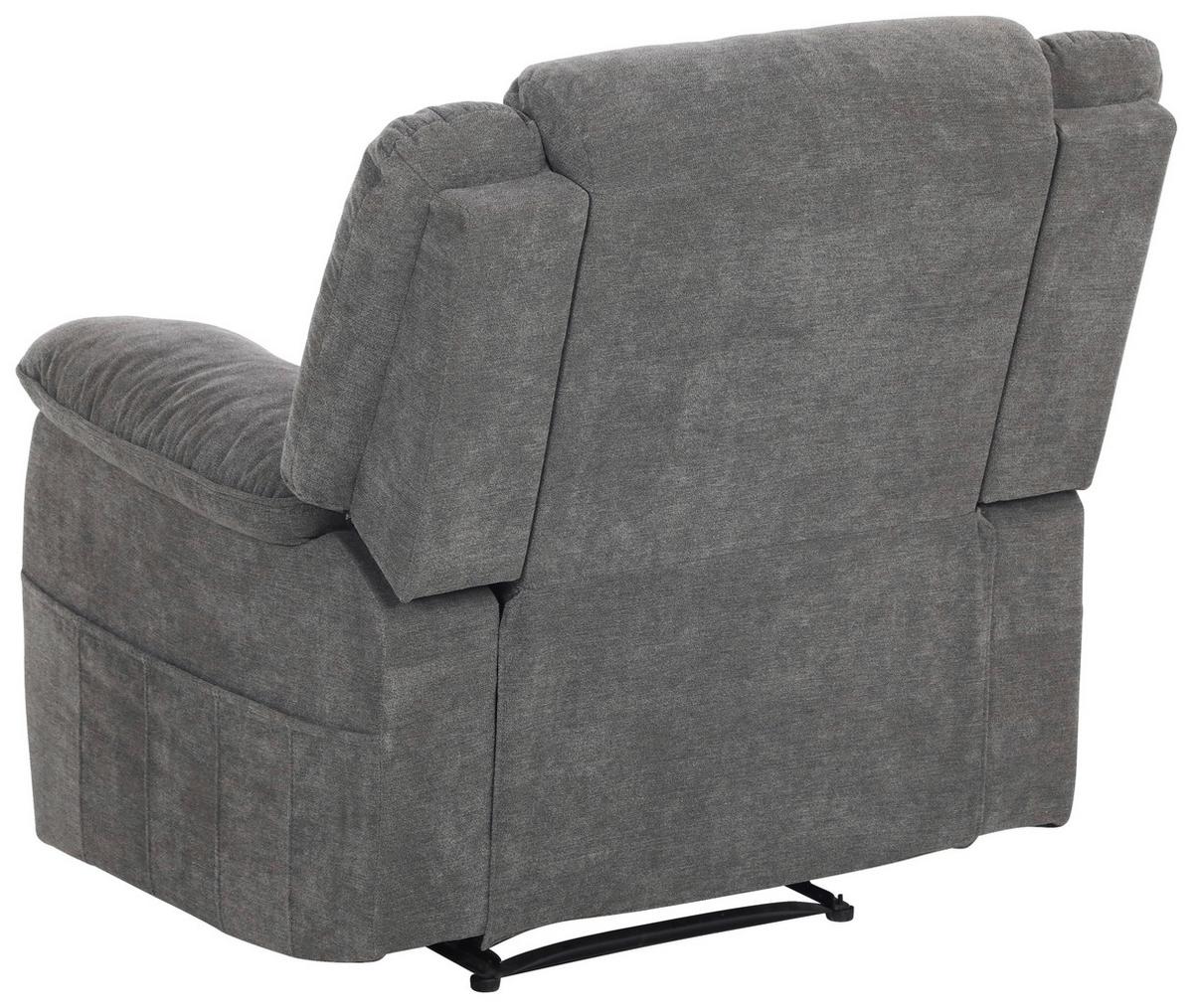 Tv-fotel Chester - szürke, Basics, textil (94/101/90cm) - P & B