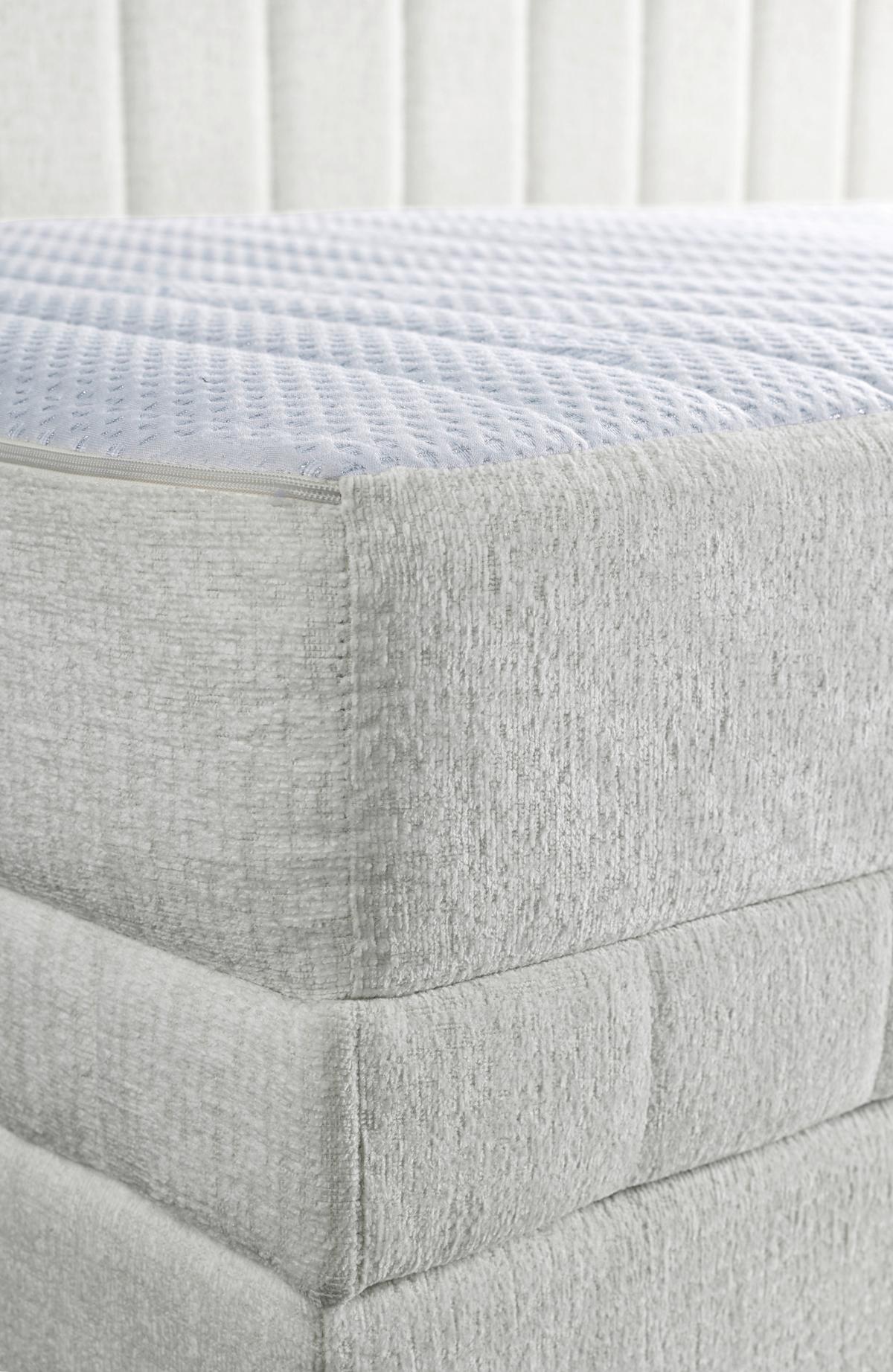 Schlafsofa Roma - Creme/Schwarz, Design, Textil (212/83/99cm) - MID.YOU