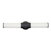 Bad-wandleuchte Facet Ip44 2-Flammig In Schwarz - Schwarz, Design, Glas/Metall (65,9/12,7/10.5cm) - Elstead Lighting