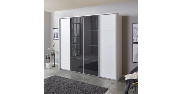 Passepartout-Rahmen Bensheim Weiß für B: 368 cm - Weiß, KONVENTIONELL, Holzwerkstoff (368/233/64cm) - James Wood