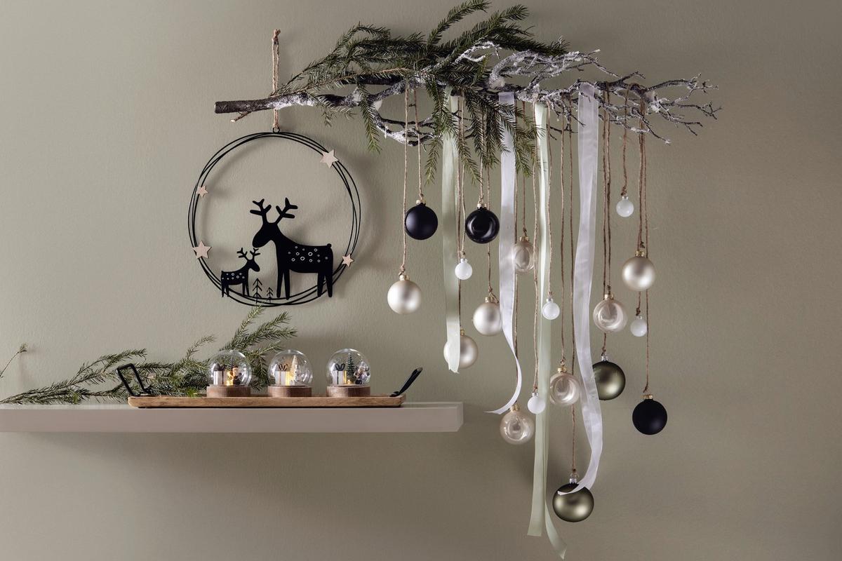 NÁSTĚNNÁ POLICE ANJA -SB- - béžová, Moderní, kompozitní dřevo (80/3,8/23,5cm) - Mömax