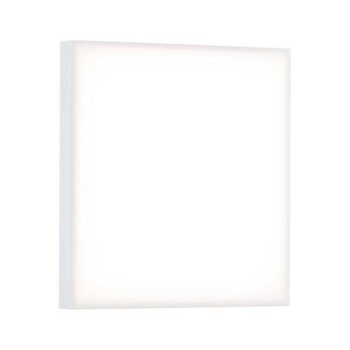 LED-Paneel L: 22,5 cm 79820 - Weiß, Basics, Metall (22,5/5,0/22,5cm) - Paulmann