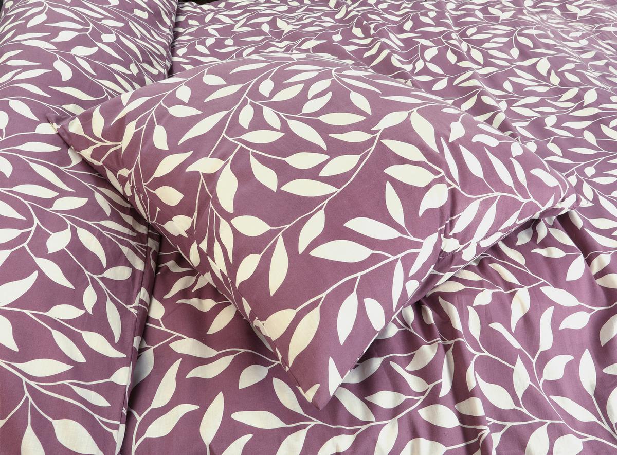 BETTWÄSCHE HANKA - Aubergine, MODERN, Textil - Luca Bessoni