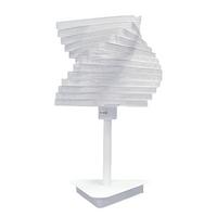 Tischleuchte 4841/Lgb - Weiß, Design, Metall (25/40cm)