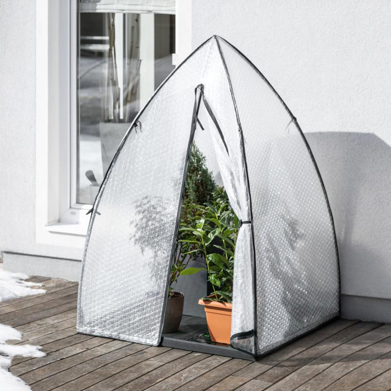 Pflanzenzelt Winterschutzzelt YUKon - Transparent, Basics, Metall (120/180/120cm)