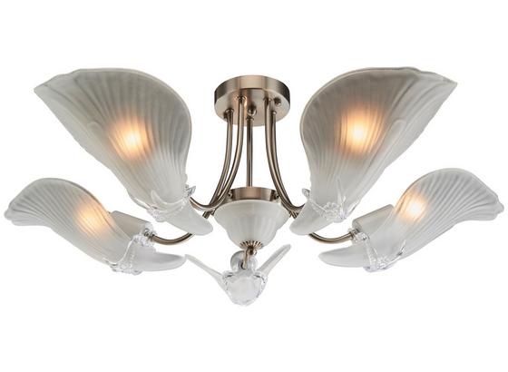 Deckenleuchte Manon - ROMANTIK / LANDHAUS, Glas/Metall (70/25cm) - James Wood Deckenleuchte Manon - ROMANTIK / LANDHAUS, Glas/Metall (70/25cm) - James Wood