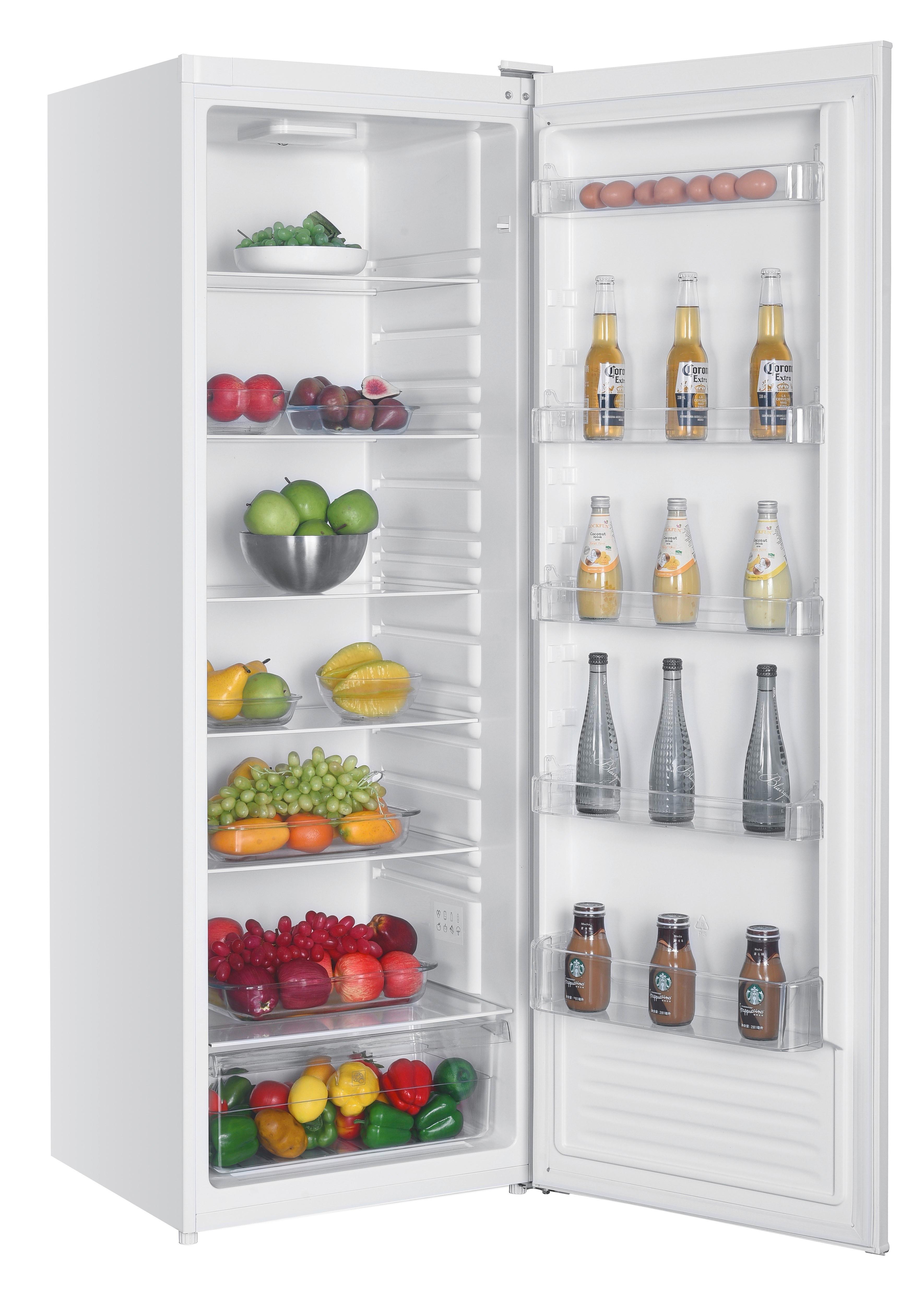 Freistehender Kühlschrank in Weiß