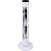 Turmventilator 45 Watt Karla 45 W Timer - Schwarz/Weiß, MODERN, Kunststoff (27/27/81cm) - Bono