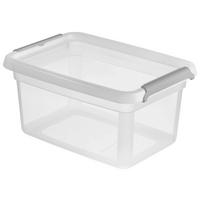 ÚLOŽNÝ BOX CHAOS - CA. 1,5L - průhledné, Moderní, plast (14/19/9cm) - Mömax