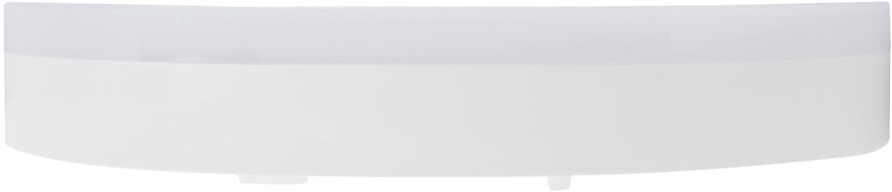 LED-Deckenleuchte Ø 28 cm, für In- und Outdoor - Weiß, Basics, Kunststoff (28/5,1cm)