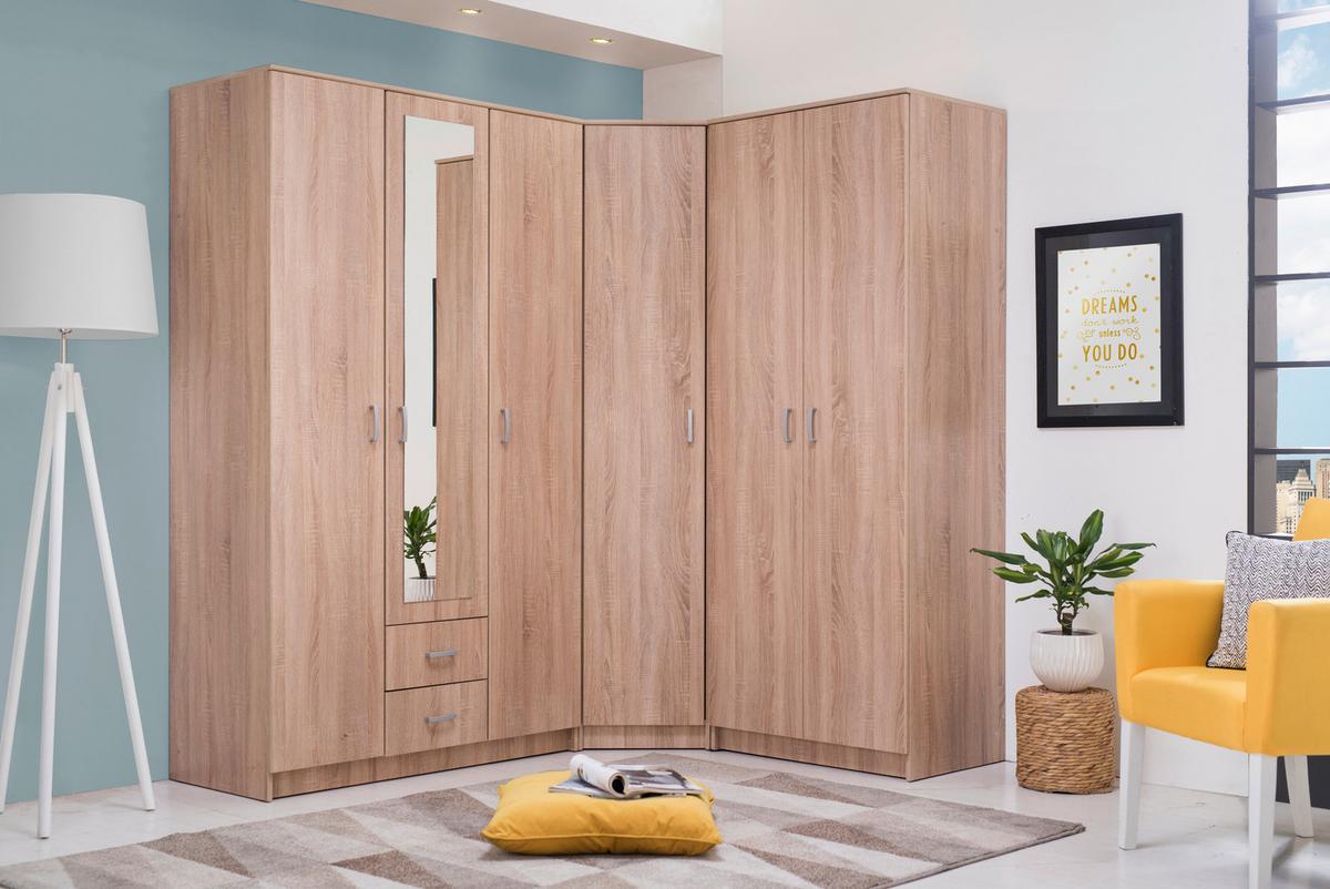 Nyílóajtós Szekrény Hana 80/205 Cm *TOP ÁR* - Basics (80/205/52cm) - Best Price
