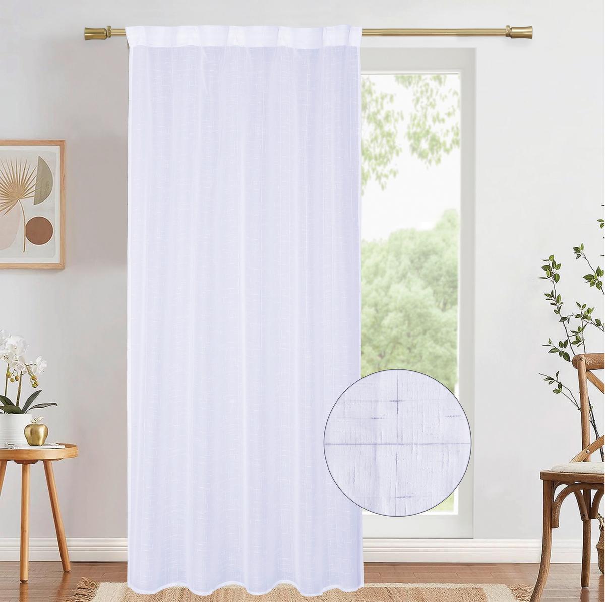 FERTIGVORHANG DINA - Silberfarben, MODERN, Textil (140/245cm) - Luca Bessoni