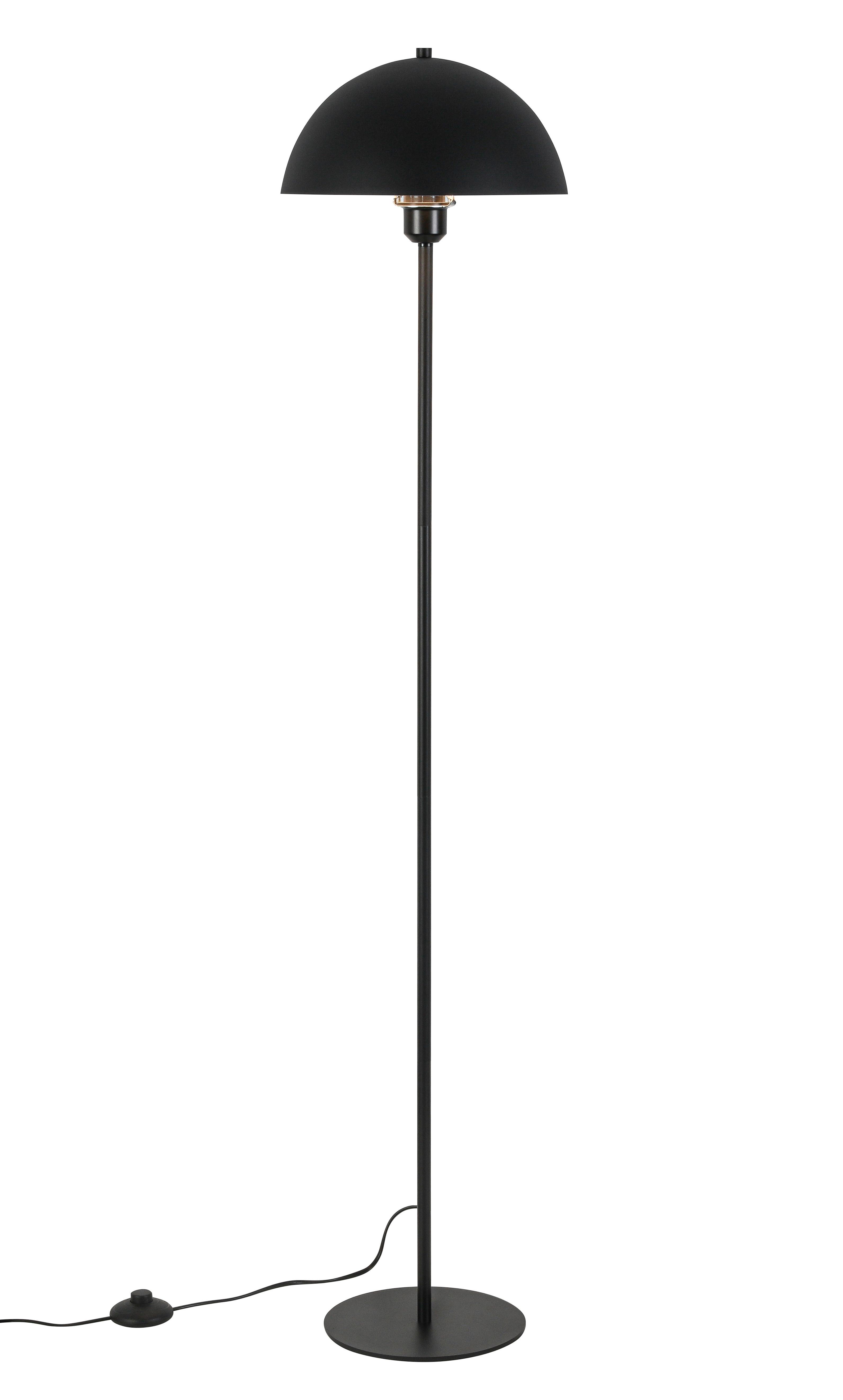 STOJACIA LAMPA BLAC - čierna, Konventionell, kov/plast (30/136cm) - Mömax