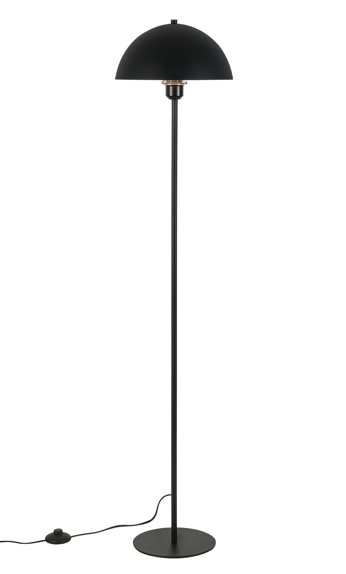 STOJACIA LAMPA BLAC - čierna, Konventionell, kov/plast (30/136cm) - Mömax