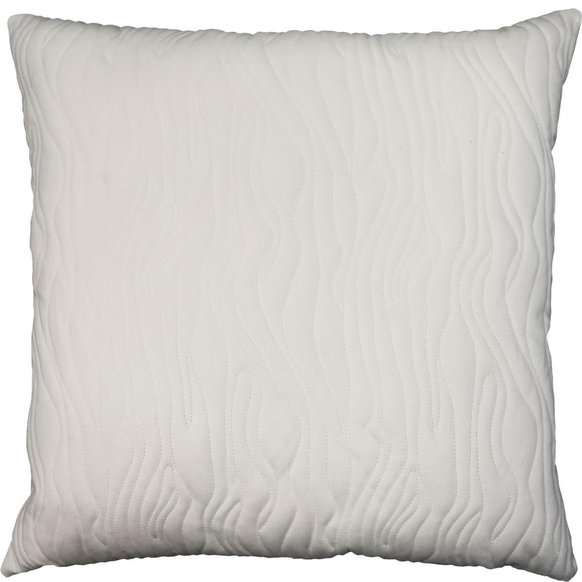 DEKORAČNÝ VANKÚŠ NAOMI - biela, textil (45/45cm) - Mömax