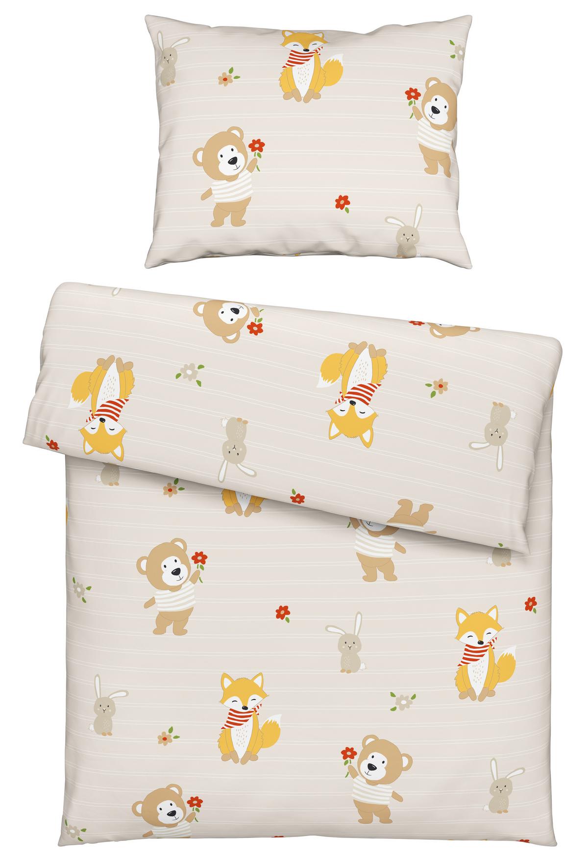 Baba Ágyneműhuzat-garnitúra Emma - bézs, Basics, textil - Luca Bessoni