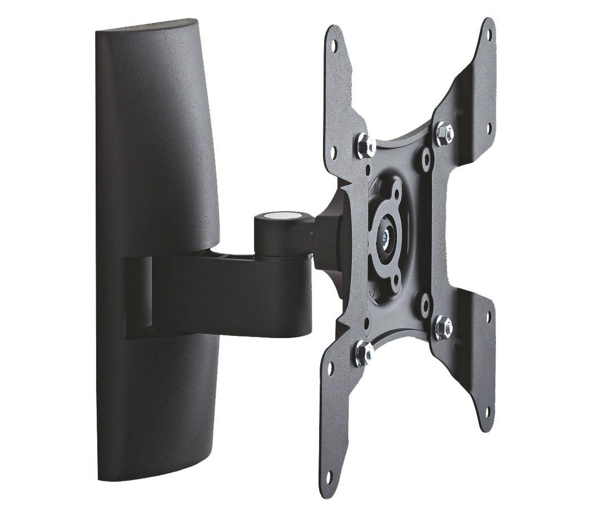Tv-wandhalterung Bis 37“ Dreh- U. Ausziehbar Ts1 Max. 20 Kg - Schwarz, KONVENTIONELL, Metall (20/23/15,5cm) - MID.YOU