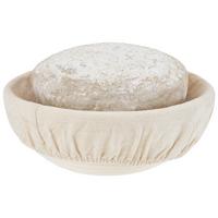 Gärkorb Krisitna 800 ml Rattan mit Leinenbezug - Beige/Naturfarben, ROMANTIK / LANDHAUS, Holz/Textil (20/8cm) - James Wood