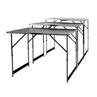 Multifunktionstisch 3- Teilig - Schwarz, MODERN, Holzwerkstoff/Metall (100/60cm)