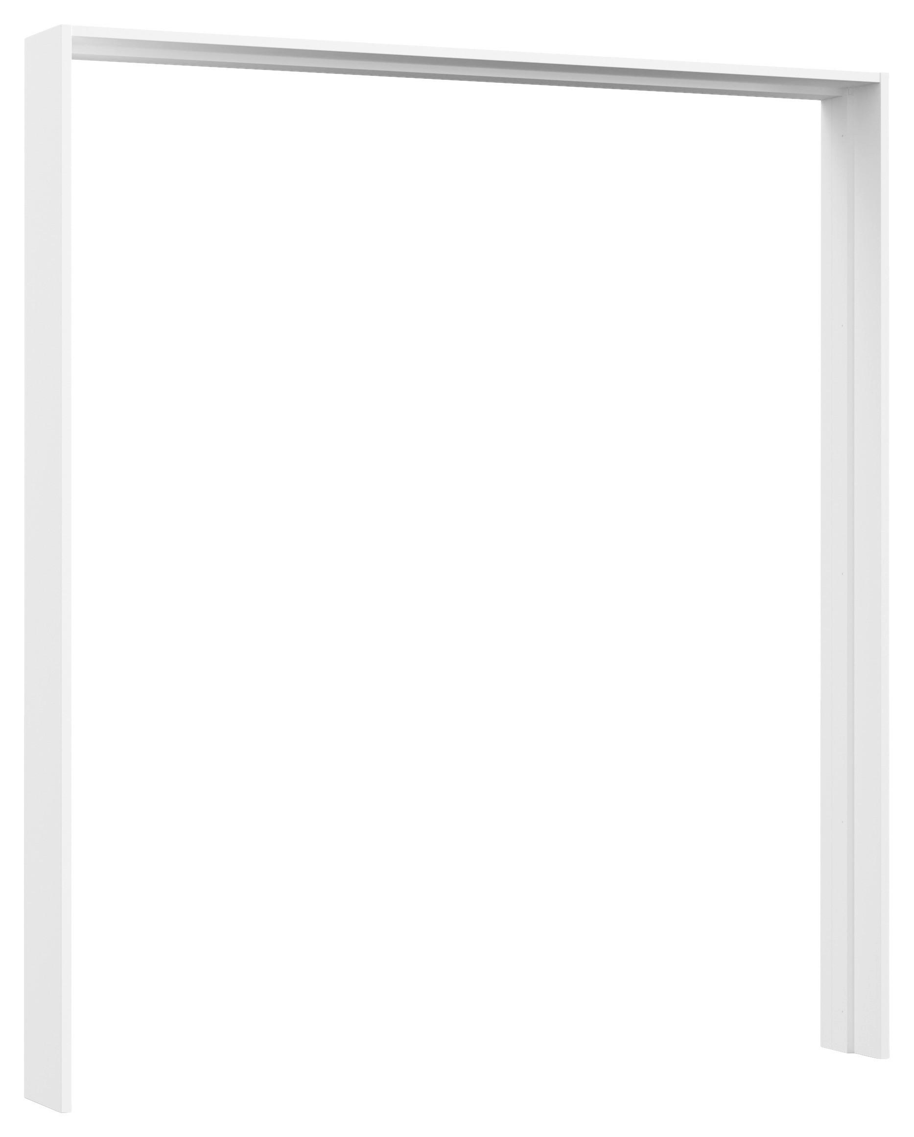Paspartový rám ELARA alpská bílá, pro š. 180 cm - bílá, Konvenční, kompozitní dřevo (189/214/23cm)