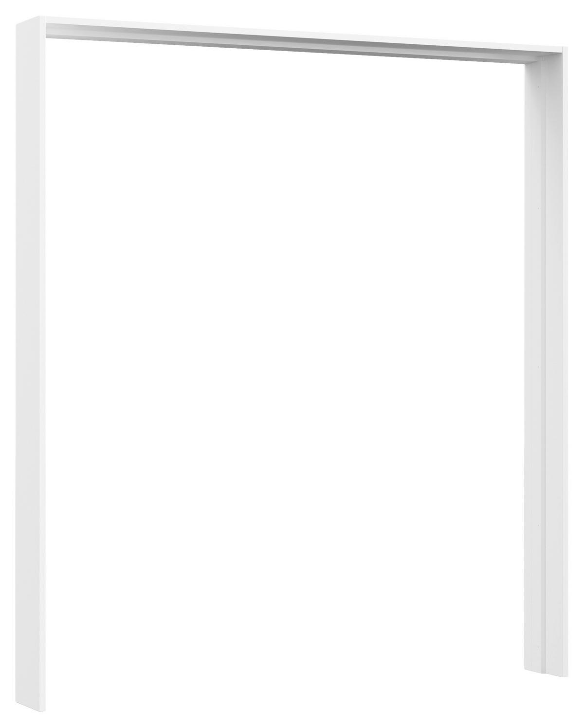 Paspartový rám ELARA alpská biela, pre š. 180 cm - biela, Konventionell, kompozitné drevo (189/214/23cm)