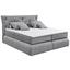 Boxspringbett mit Matratze& Topper 180x200cm Madison, Grau - Grau, KONVENTIONELL, Holzwerkstoff/Textil (180/200cm) - Carryhome Boxspringbett mit Matratze& Topper 180x200cm Madison, Grau - Grau, KONVENTIONELL, Holzwerkstoff/Textil (180/200cm) - Carryhome