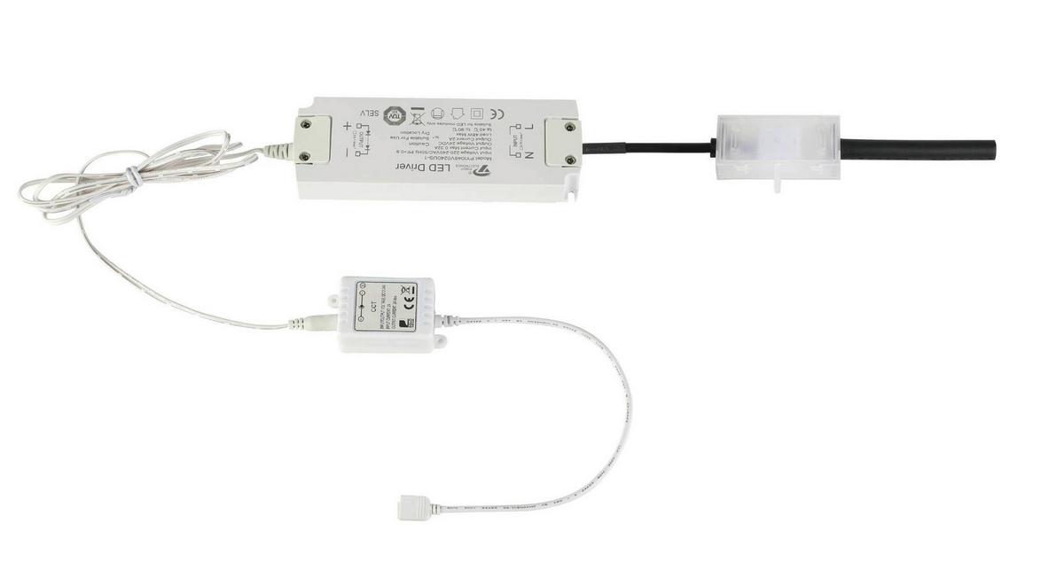 LED-Stripe-Z 800 cm Farbwechsler + Zigbee - Weiß, Basics, Kunststoff (800cm) - Eglo